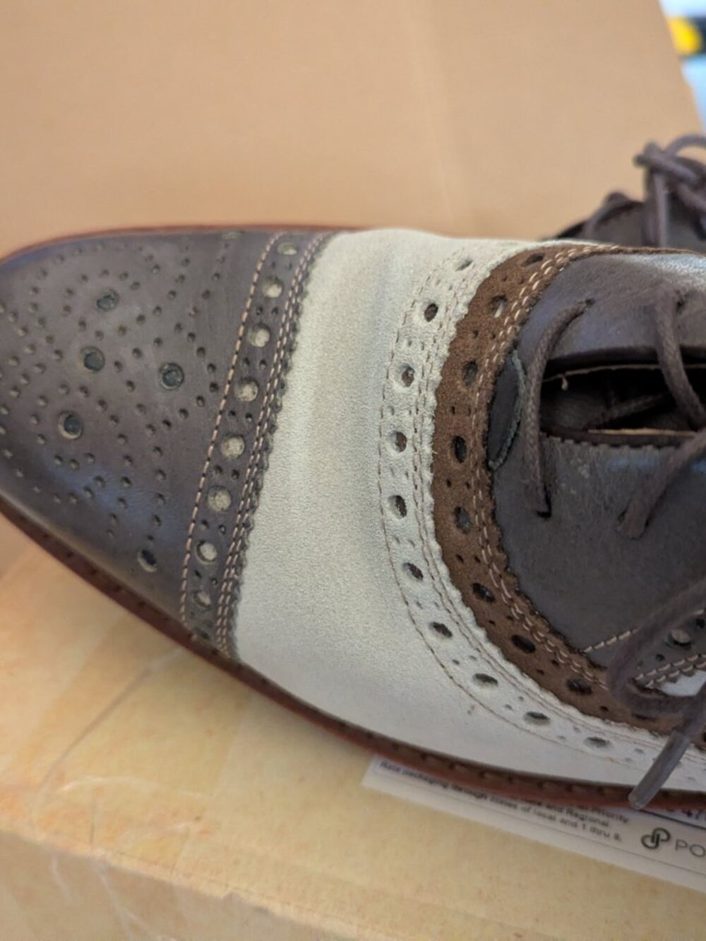 Johnston & Murphy 1850 Cap Toe Men's Derby Size 10.5 - Picture 7 of 7